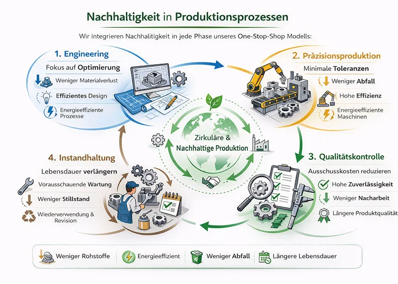 Nachhaltigkeit in Produktionsprozessen. Bei Tumag in Turnhout ist Nachhaltigkeit ein wesentlicher Bestandteil unseres Produktionsprozesses.