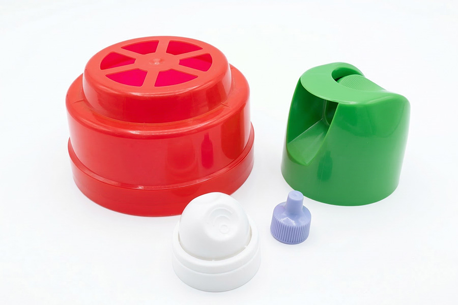 A number of consumer products manufactured at Tumag using injection moulding