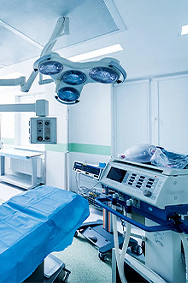 Healthcare: ein Behandlungsraum